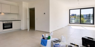 Article: Fin de bail au Luxembourg : peinture et nettoyage.
