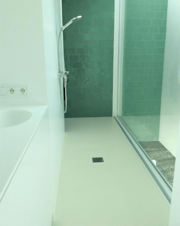 sol en résine blanche salle de bain sol en résine blanche salle de bain