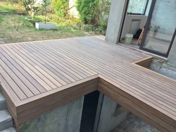 terrasse en bois Jaya avec clips terrasse en bois Jaya avec clips