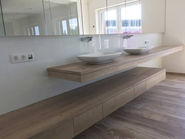 Meuble sur mesure de salle de bain Meuble sur mesure de salle de bain