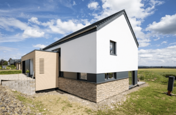 Maison passive en bois massif en Belgique Maison passive en bois massif en Belgique