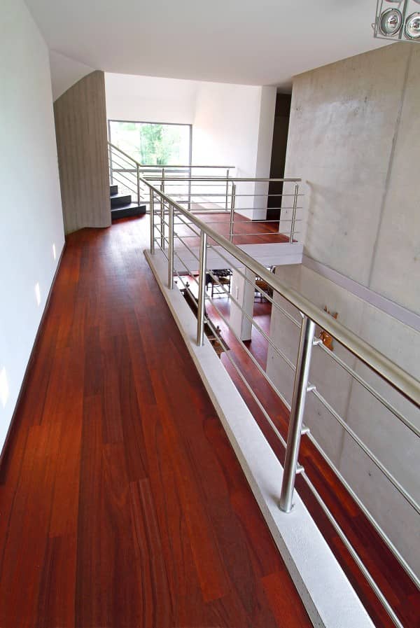 parquet Padouck massif huilé Woca parquet Padouck massif huilé Woca