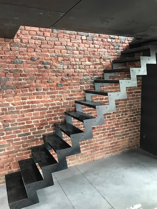 Escalier en métal - Quat +