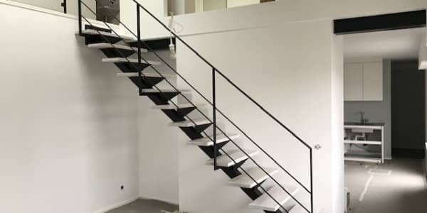 Escalier en métal - Quat + - Luxembourg - Devis.lu