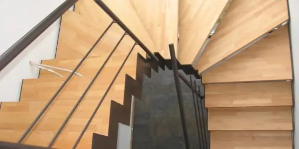 Escalier bois et métal - Quat + - Luxembourg - Devis.lu